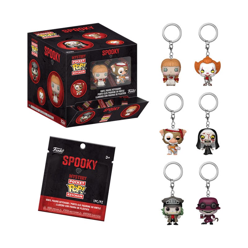 Horror POP! Vinyl Schlüsselanhänger 4 cm PDQ Display (12)