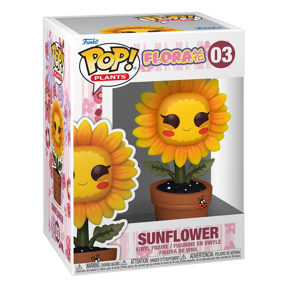 Flora POP! Plants Vinyl Figur Sunflower 9 cm