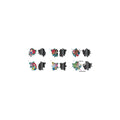 Disney Loungefly POP! Pin Ansteck-Pins Princess Tattoo 3 cm Sortiment (12)