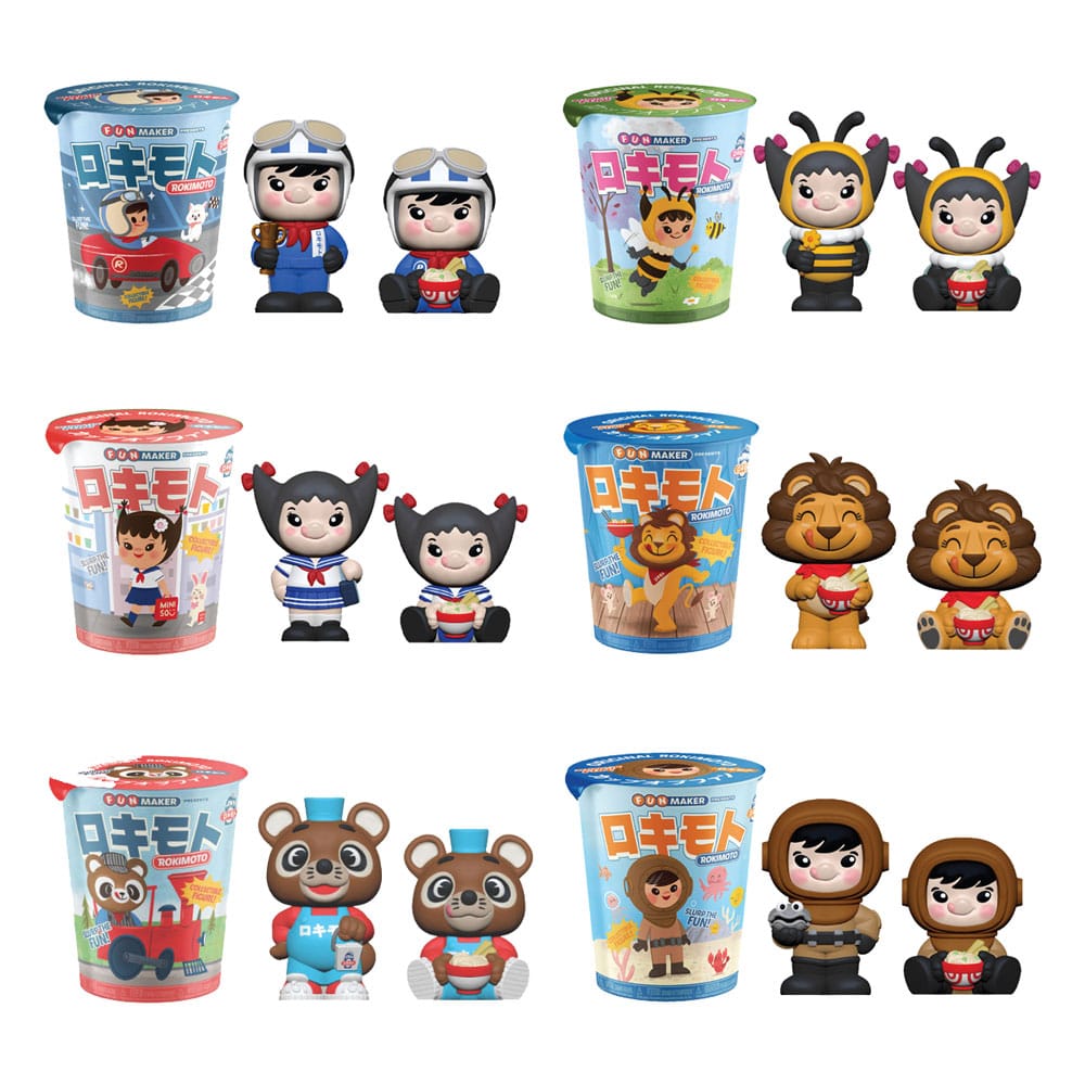 Rokimoto Cup of Fun Blind Box Figuren 10 cm Wave 2 Display (12)