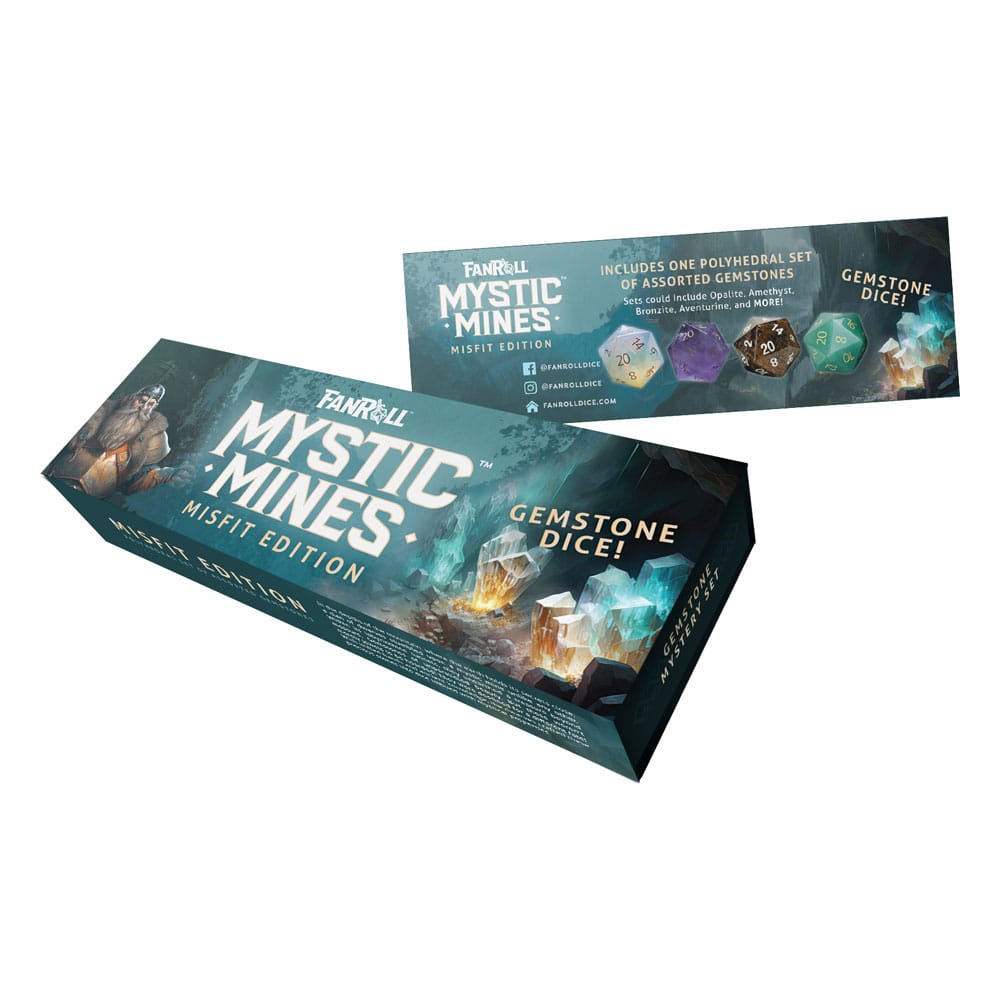 Misfit Mystic Mines Würfel Set Mystery Gemstone