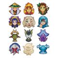 Magic: The Gathering Ansteck-Pins Mystery Pin Badge Display (12)
