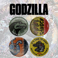 Godzilla Untersetzer 4er-Pack