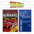 Zurück in die Zukunft Metallbarren Sport Almanac Limited Edition
