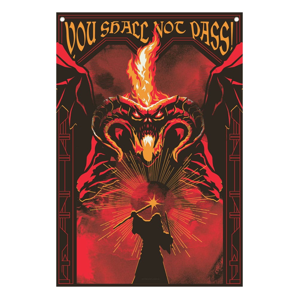 Lord of the Rings Wall Hanging You Shall Not Pass! 125 x 85 cm