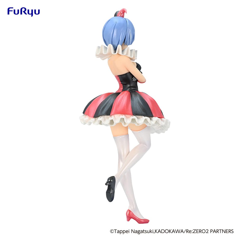 Re:ZERO SSS PVC Statue Rem in Circus Pearl Color Ver. 21cm