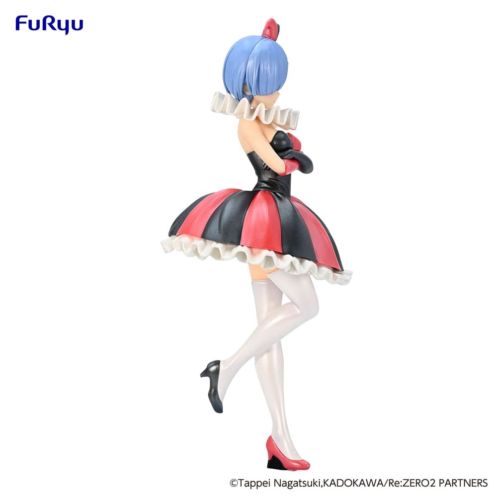 Re:ZERO SSS PVC Statue Rem in Circus Pearl Color Ver. 21cm
