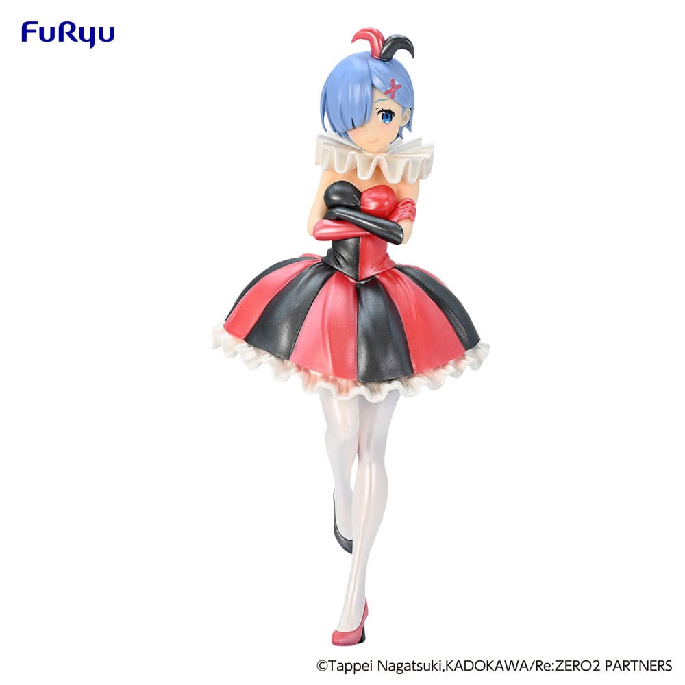 Re:ZERO SSS PVC Statue Rem in Circus Pearl Color Ver. 21cm