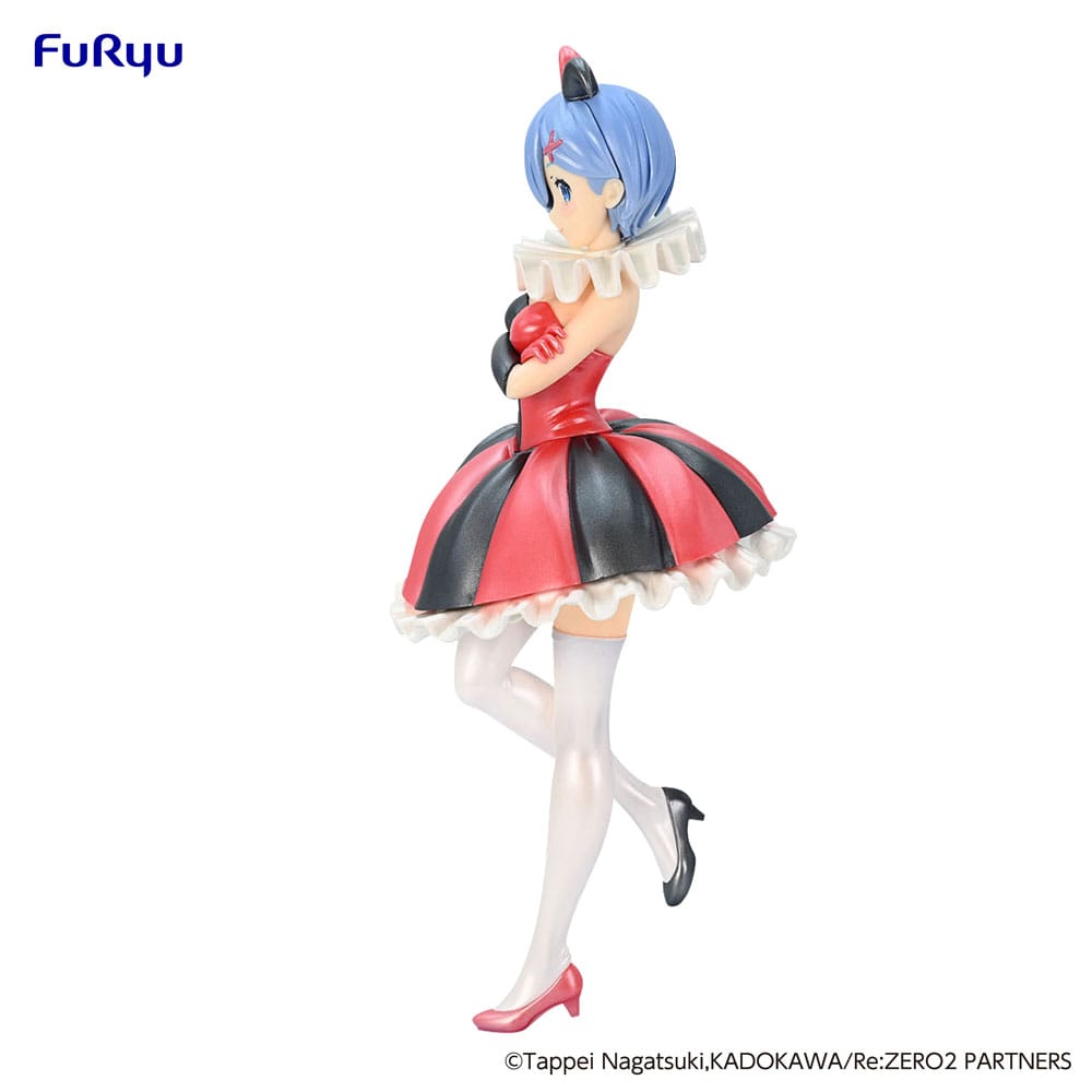 Re:ZERO SSS PVC Statue Rem in Circus Pearl Color Ver. 21cm