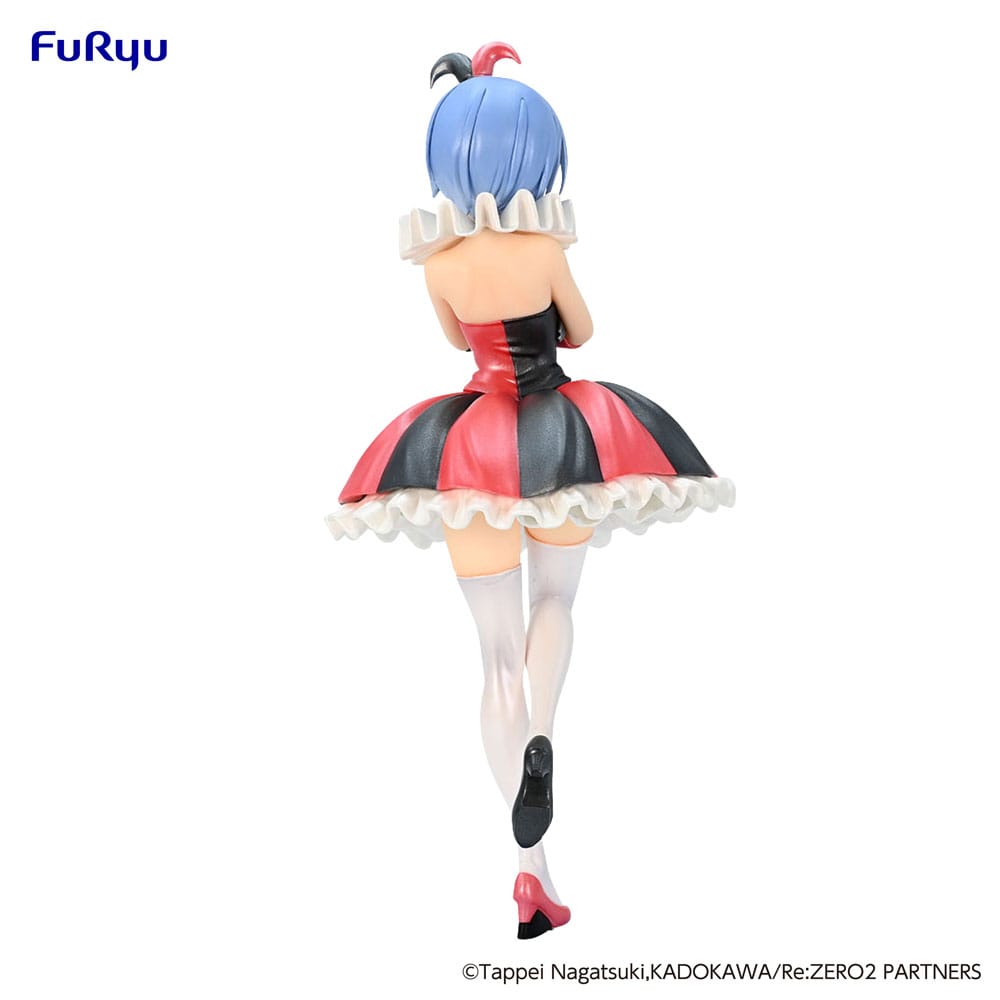 Re:ZERO SSS PVC Statue Rem in Circus Pearl Color Ver. 21cm