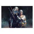 The Witcher Gaming Puzzle Geralt & Ciri (1000 Teile)
