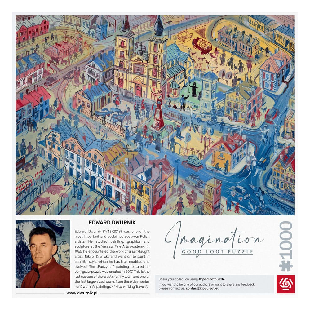 Edward Dwurnik Imagination Puzzle Radzymin (1000 Teile)