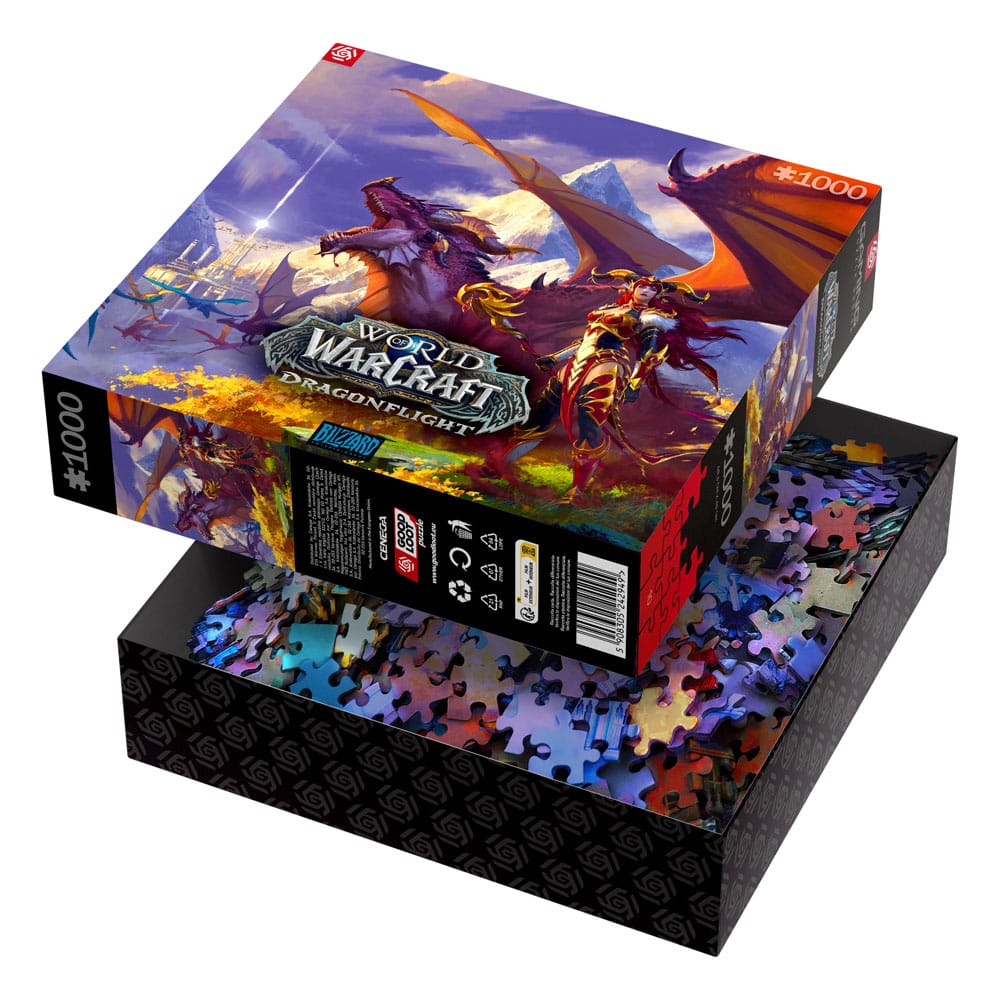 World of Warcraft Gaming Puzzle Dragonflight Alexstrasza (1000 Pieces)