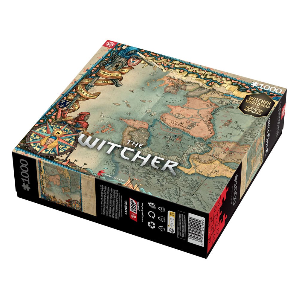 The Witcher 3 Gaming Puzzle The Northern Kingdoms (1000 Teile)
