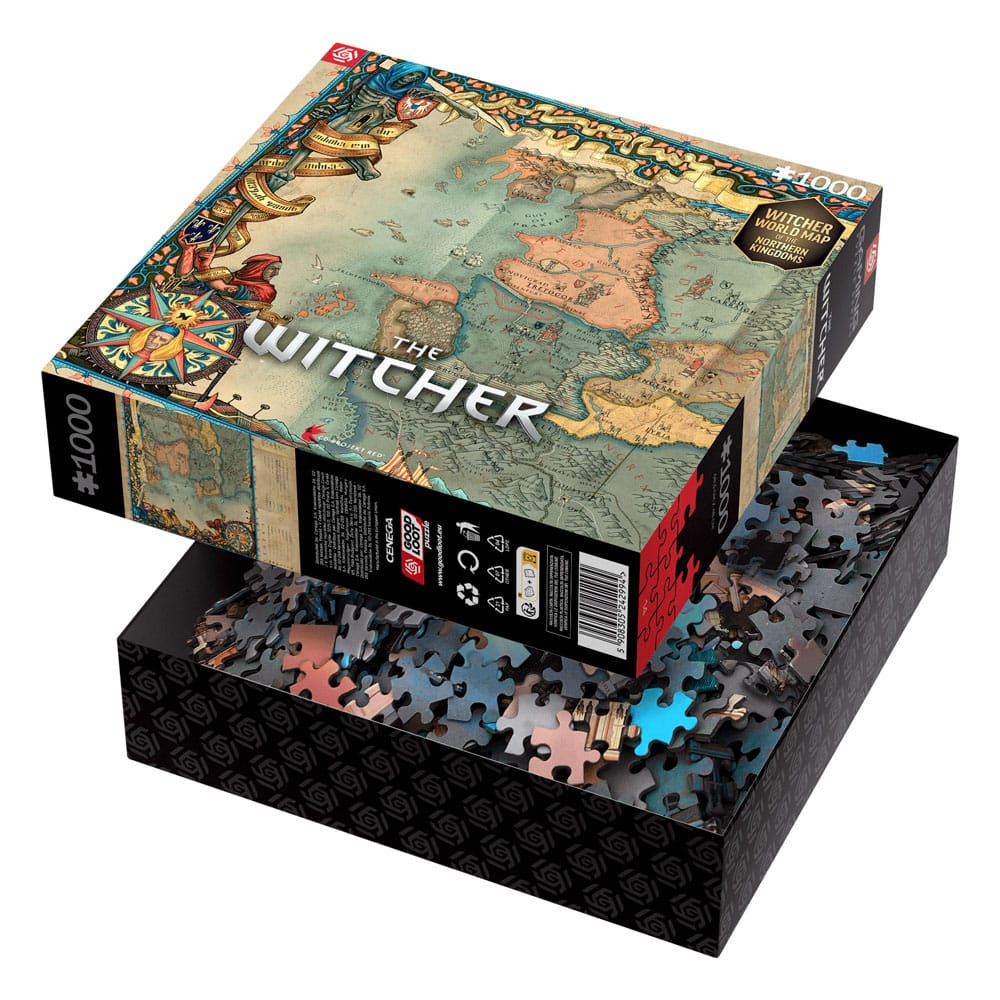 The Witcher 3 Gaming Puzzle The Northern Kingdoms (1000 Teile)