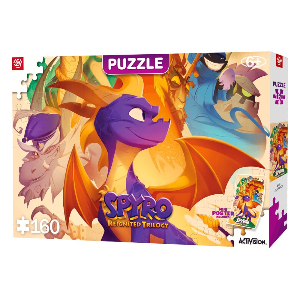 Spyro Reignited Trilogy Kids Puzzle Heroes (160 Pieces)