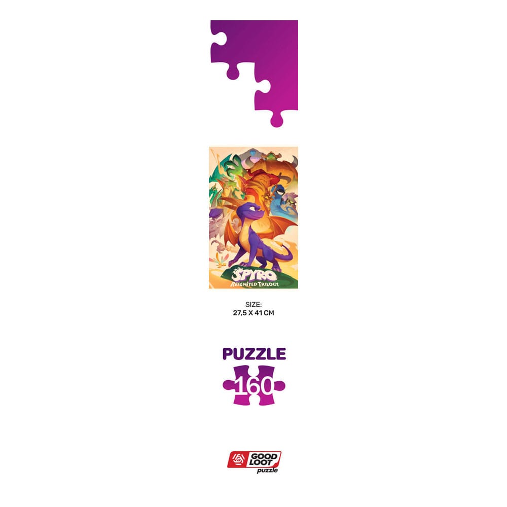 Spyro Reignited Trilogy Kids Puzzle Heroes (160 Pieces)