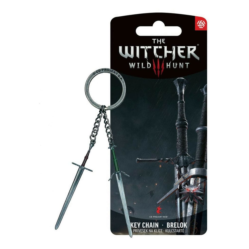 The Witcher III: Wild Hunt Schlüsselanhänger Geralt Two Swords
