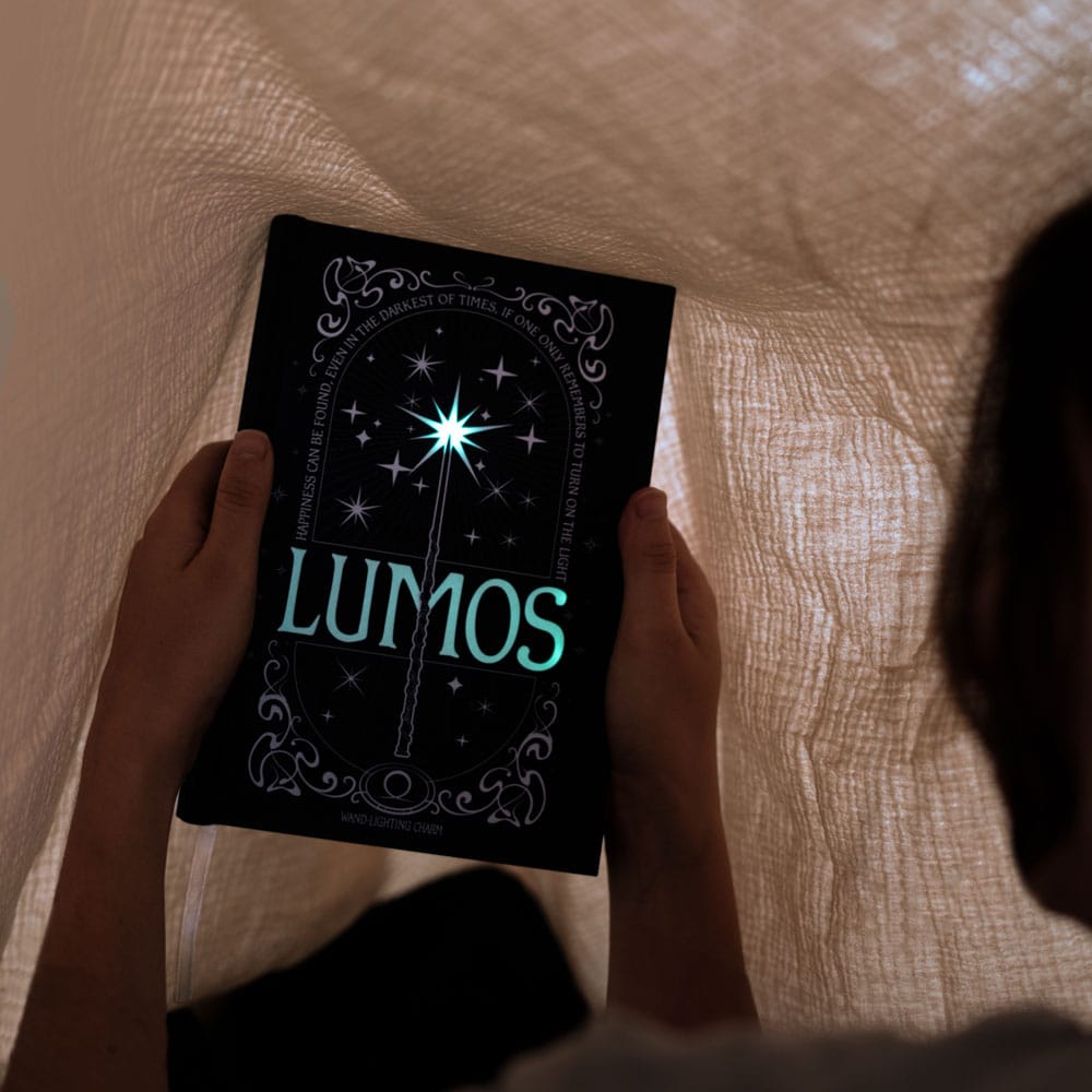 Harry Potter Premium Notizbuch A5 mit Licht Lumos Maxima