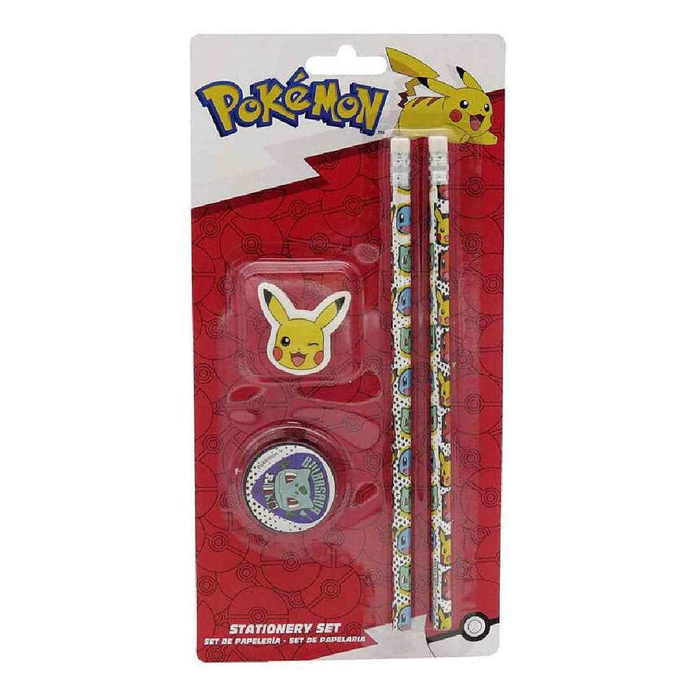 Pokémon Schreibwarenset 4-teilig