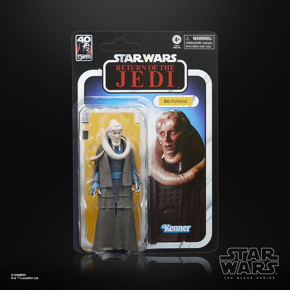 Star Wars Episode VI 40th Anniversary Black Series Actionfigur Bib Fortuna 15 cm
