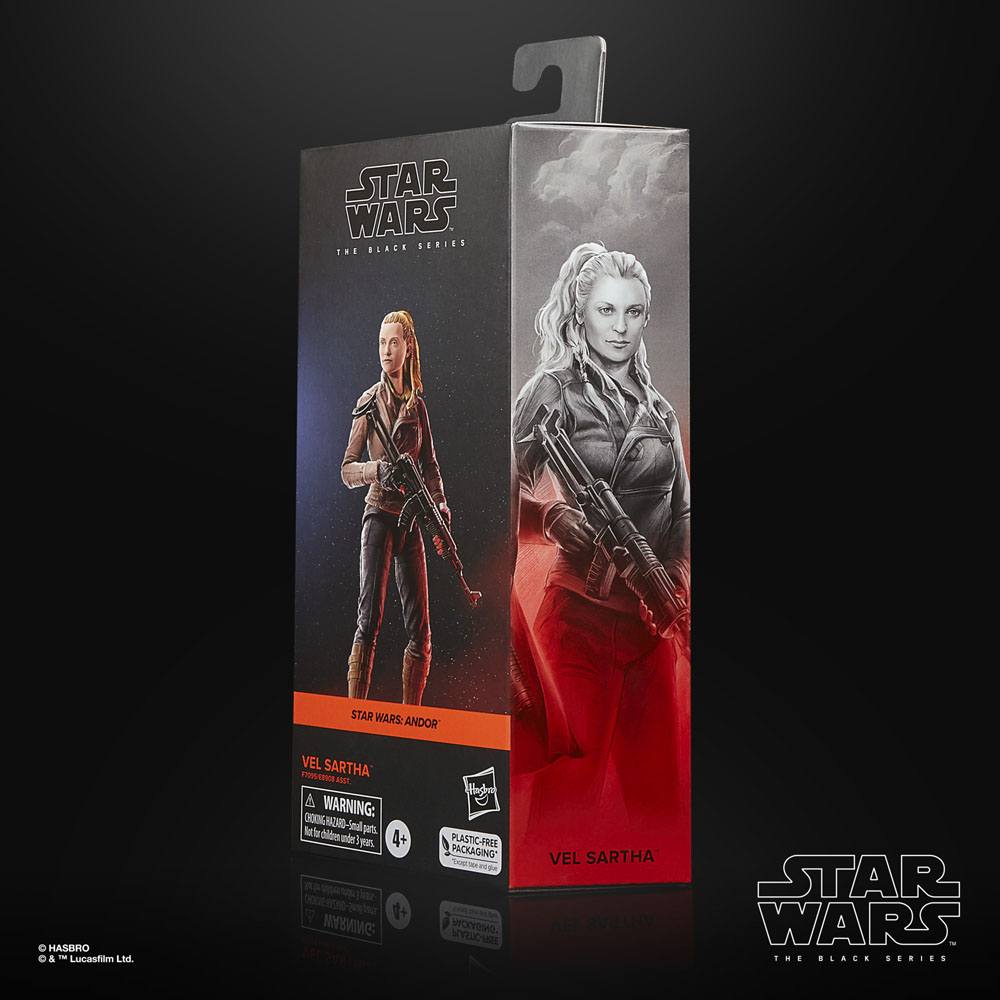 Star Wars: Andor Black Series Actionfigur Vel Sartha 15 cm