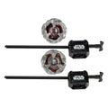 Beyblade X und Star Wars Collab The Mandalorian 3-60F vs. Moff Gideon 3-80N