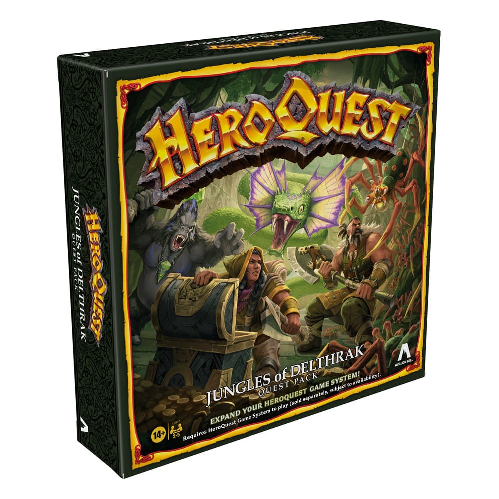 HeroQuest Board Game Expansion Jungles of Delthrak Adventure Pack *English Version*
