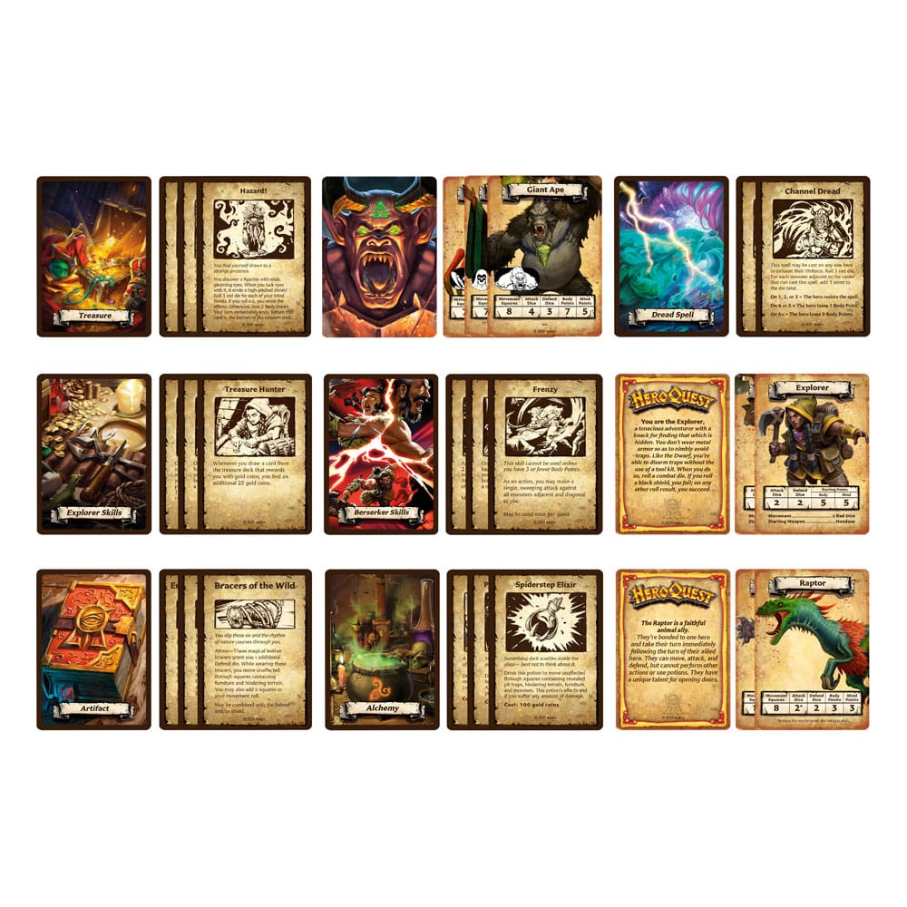 HeroQuest Board Game Expansion Jungles of Delthrak Adventure Pack *English Version*
