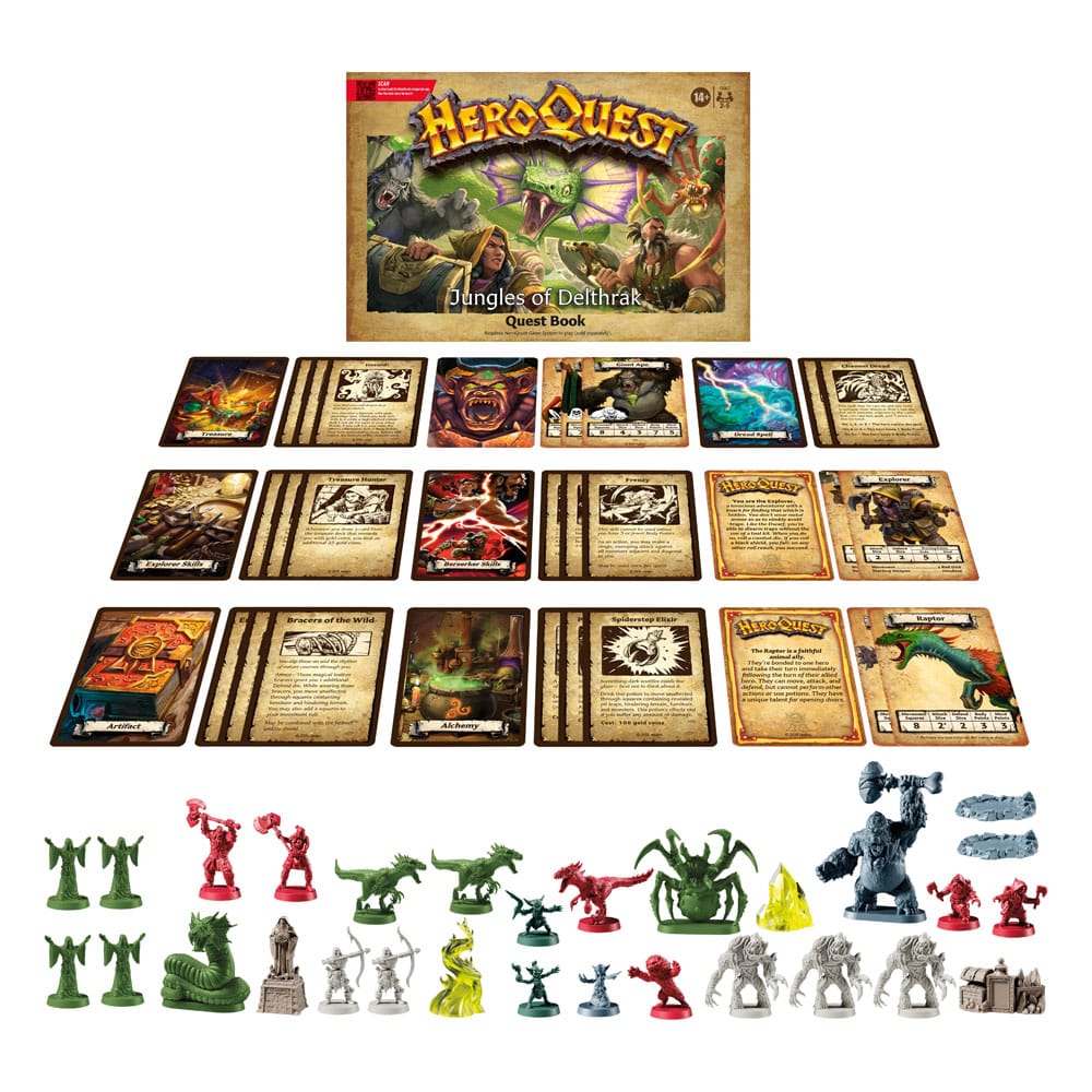 HeroQuest Board Game Expansion Jungles of Delthrak Adventure Pack *English Version*