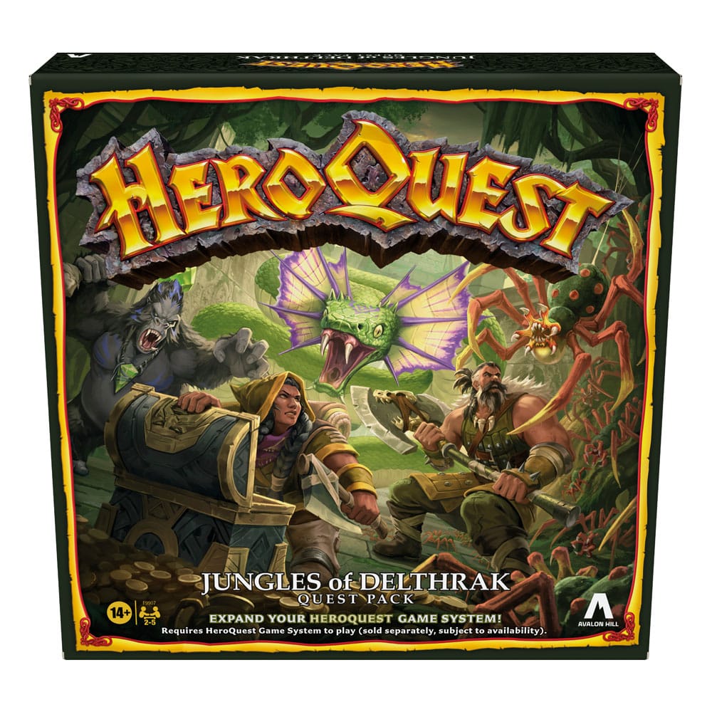 HeroQuest Board Game Expansion Jungles of Delthrak Adventure Pack *English Version*