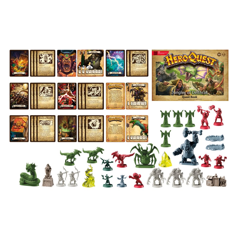 HeroQuest Board Game Expansion Jungles of Delthrak Adventure Pack *English Version*