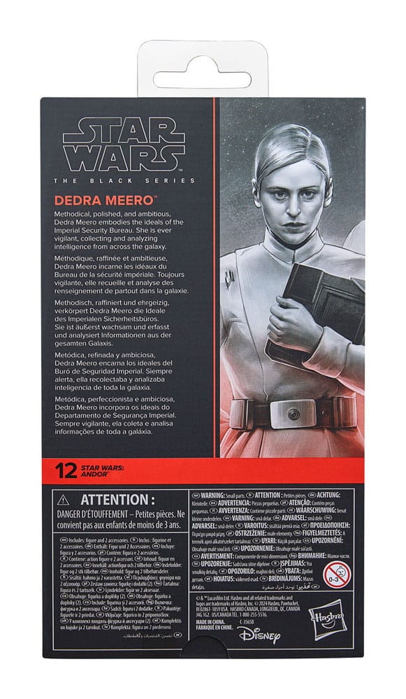 Star Wars: Andor Black Series Actionfigur Dedra Meero 15 cm