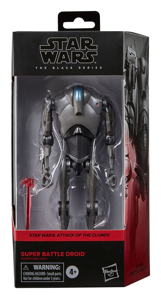 Star Wars Episode II Black Series Actionfigur Super Battle Droid 15 cm
