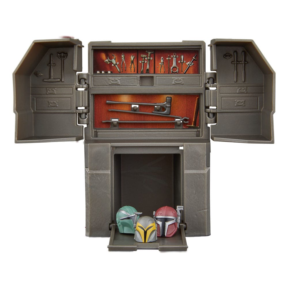 Star Wars The Mandalorian Vintage Collection The Armorer's Forge mit The Armorer (Lakeside Covert World)