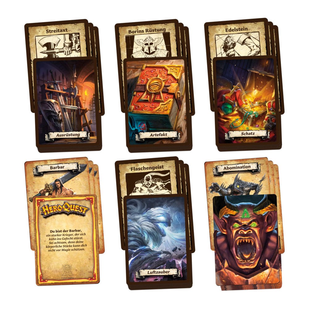 HeroQuest Board Game The Departure *German Version*
