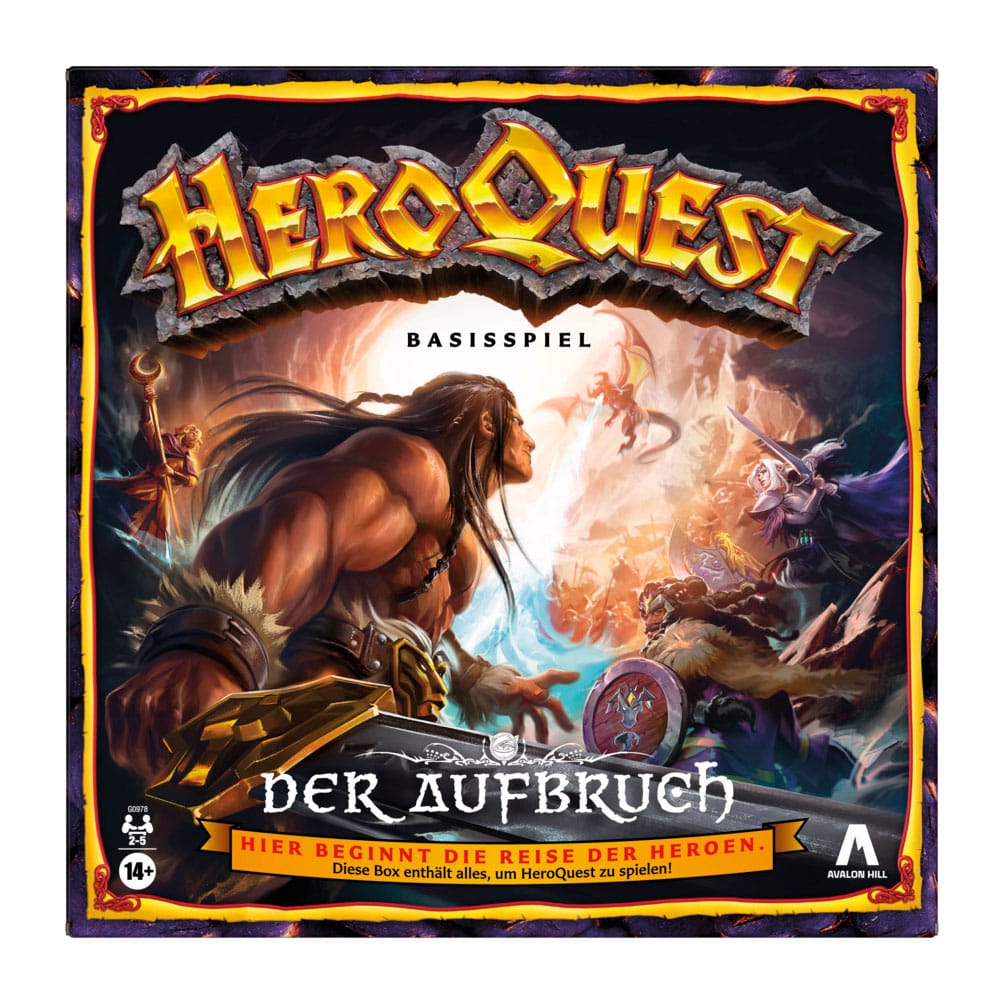 HeroQuest Board Game The Departure *German Version*