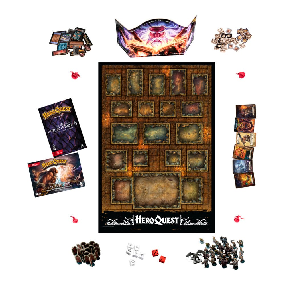 HeroQuest Board Game The Departure *German Version*