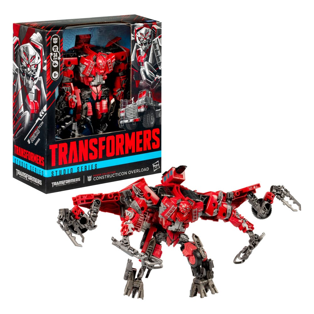 Transformers - Die Rache Studio Series Leader Class Actionfigur Power Collection Constructicon Overload 22 cm