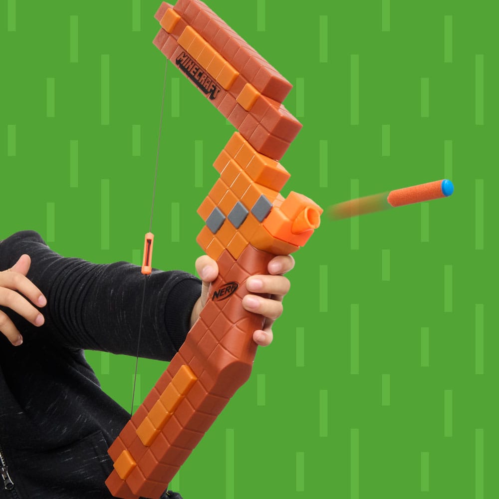 Minecraft NERF Bogen mit Dart-Abschuss