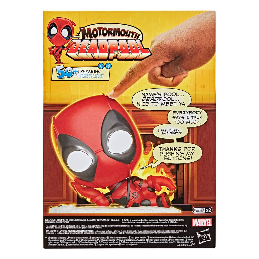 Marvel Elektronische Figur Motormouth Deadpool 13 cm