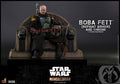 Star Wars: The Mandalorian Actionfigur 1/6 Boba Fett Repaint Armor and Throne Special Edition 30 cm