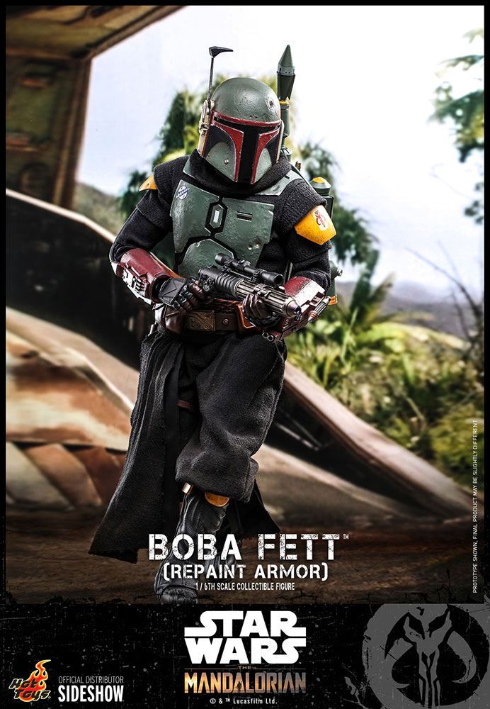 Star Wars The Mandalorian Actionfigur 1/6 Boba Fett (Repaint Armor) 30 cm