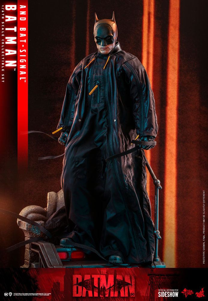 The Batman Movie Masterpiece Actionfigur 1/6 Batman with Bat-Signal 31 cm