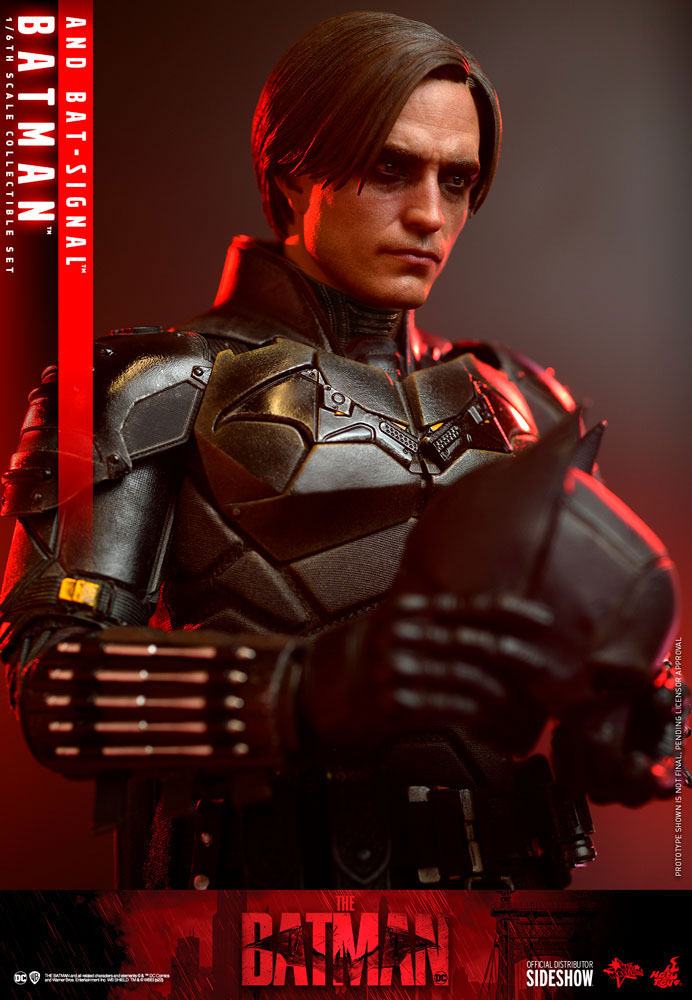 The Batman Movie Masterpiece Actionfigur 1/6 Batman with Bat-Signal 31 cm