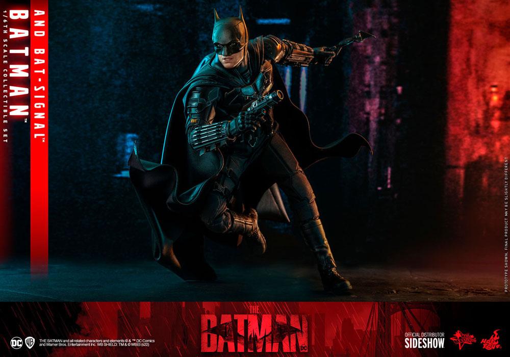 The Batman Movie Masterpiece Actionfigur 1/6 Batman with Bat-Signal 31 cm