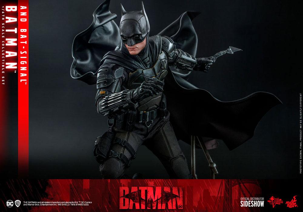 The Batman Movie Masterpiece Actionfigur 1/6 Batman with Bat-Signal 31 cm