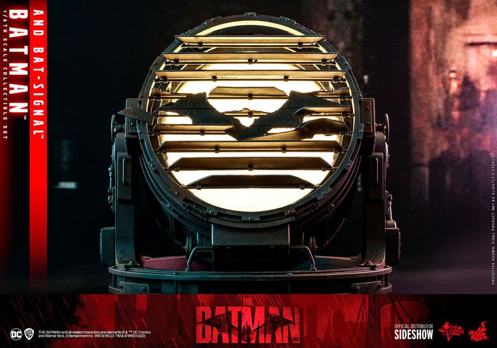 The Batman Movie Masterpiece Actionfigur 1/6 Batman with Bat-Signal 31 cm