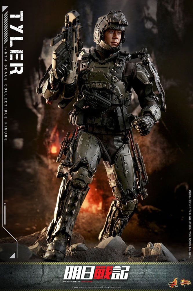 Warriors of Future Movie Masterpiece Actionfigur 1/6 Tyler 31 cm