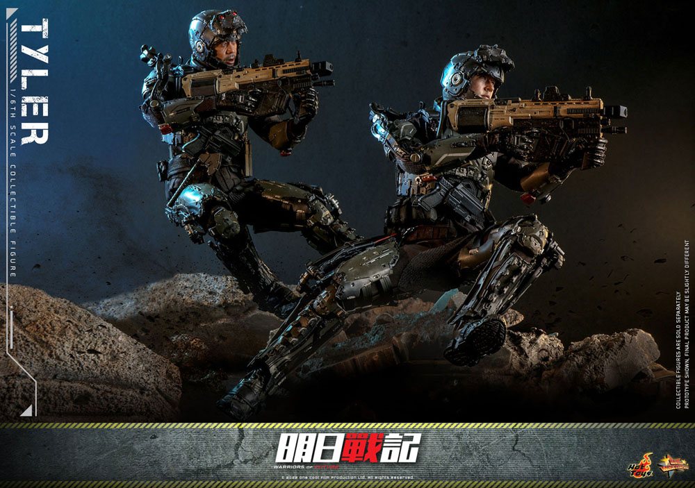 Warriors of Future Movie Masterpiece Actionfigur 1/6 Tyler 31 cm